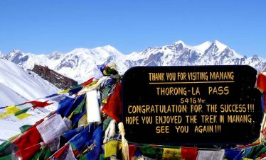 Annapurna circuit trekking