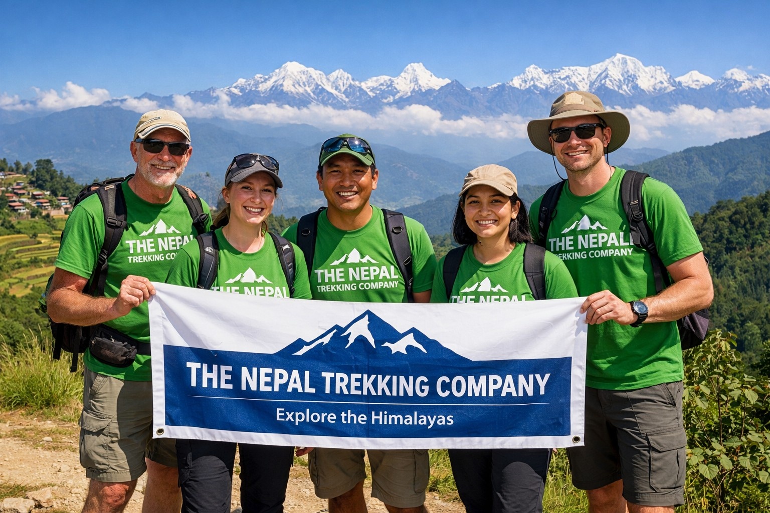 Hiking near Kathmandu